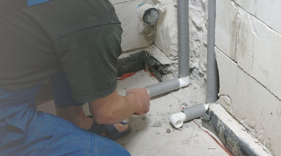 Expert burst pipe repair services in Holdenville, OK